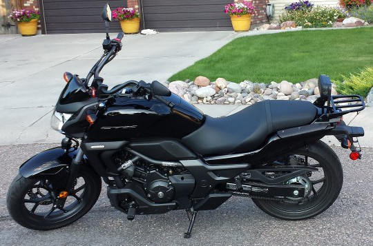 2014 CTX700NDE after backrest installation